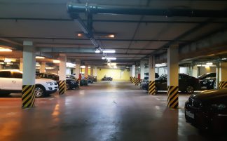 Подземная парковка (ЖК Трианон)